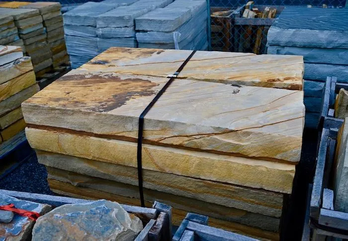 Tennessee brown flagstone pavers