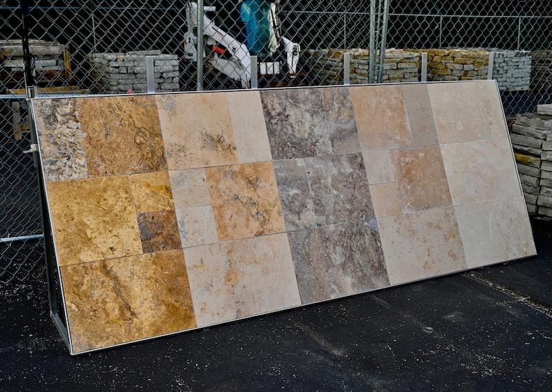 various colors of stone available