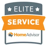 HomeAdvisor elite service logo