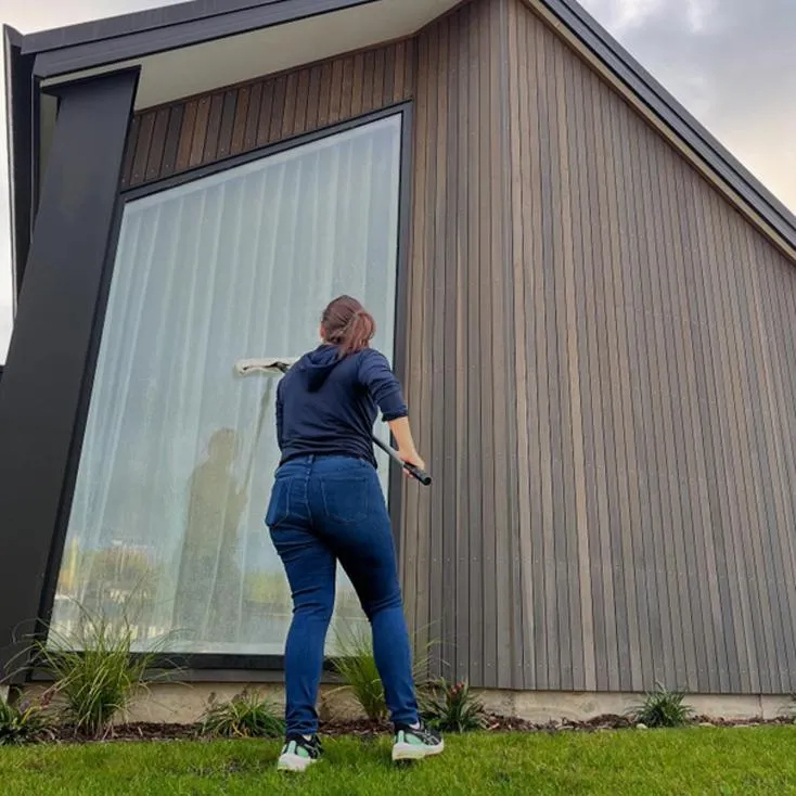 Post-construction window cleaning in Franklin