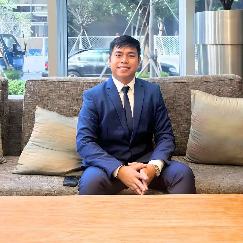 Modern Filipino Realtor advisor portrait