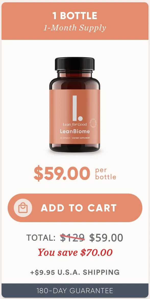 LeanBiome-1-bottel-price