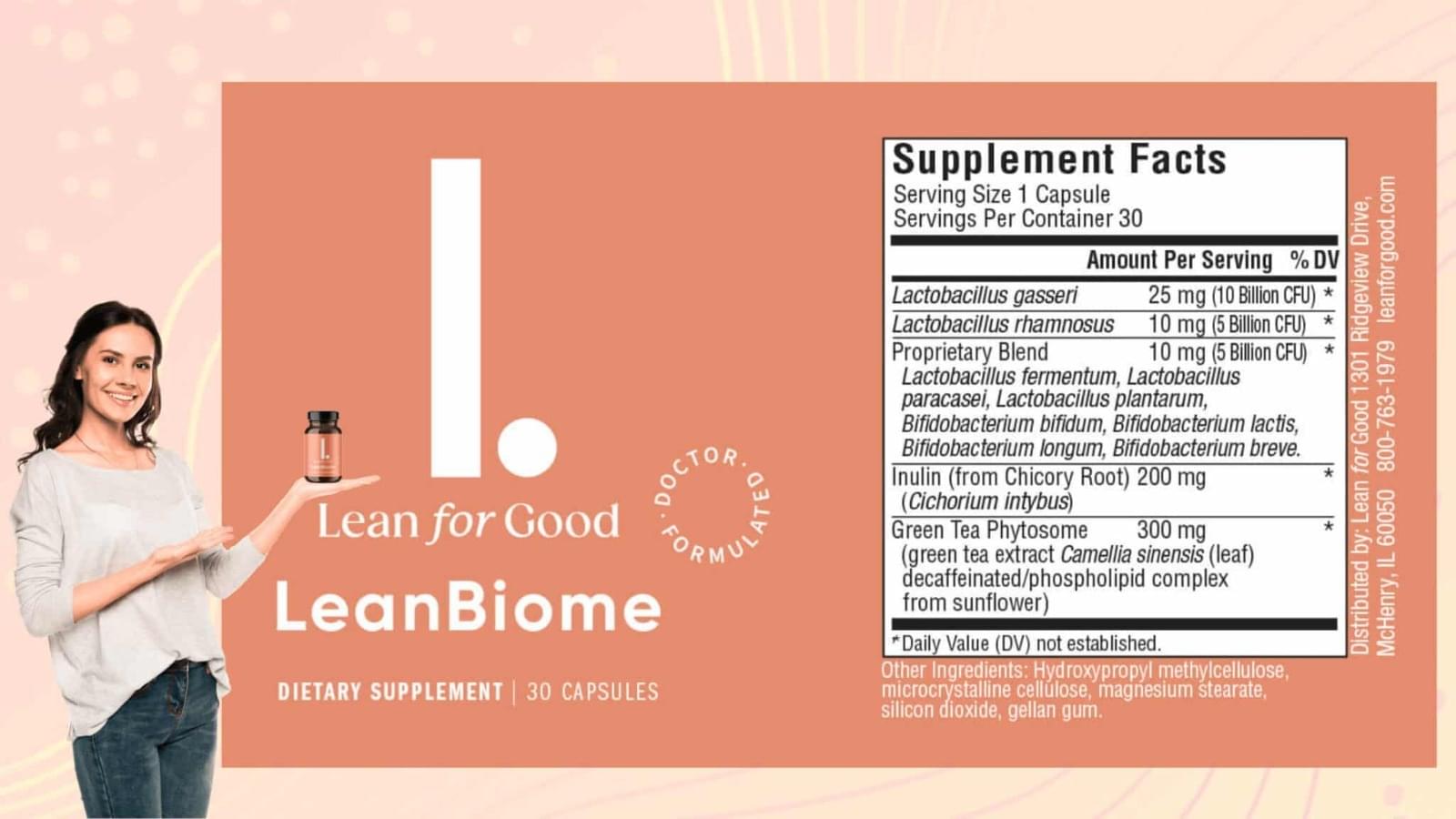 LeanBiome-supplement-facts