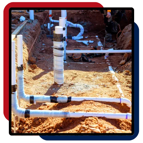 Insured plumbing support for residential and commercial properties