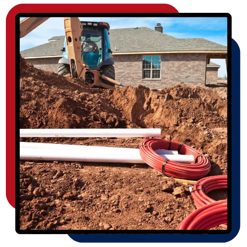 Plumbing Company in Cary NC completing pipe installation