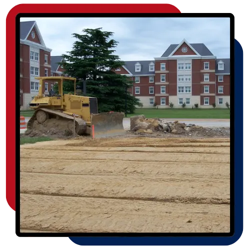Land clearing service performed in Lillington, NC 
