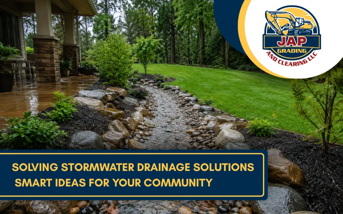 Stormwater Drainage Solutions for Better Water Flow