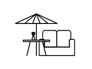 Waldorf Astoria Business Bay Outdoor Lounge
