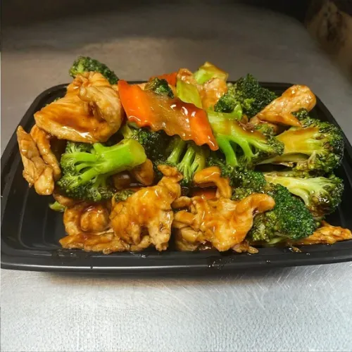 chicken with broccoli