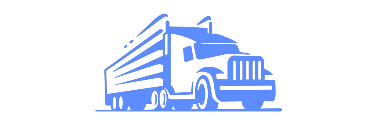 Blue truk