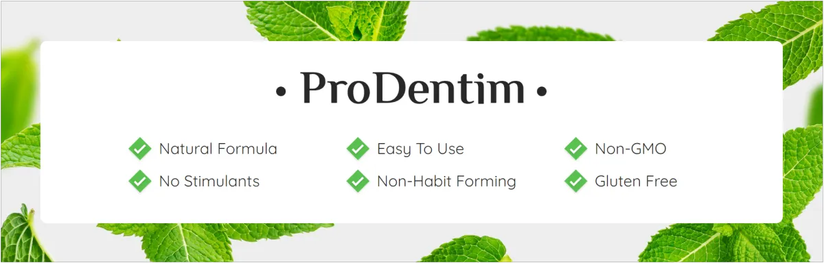 Prodentim-lable