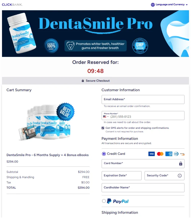 DentaSmile-Pro-orderform