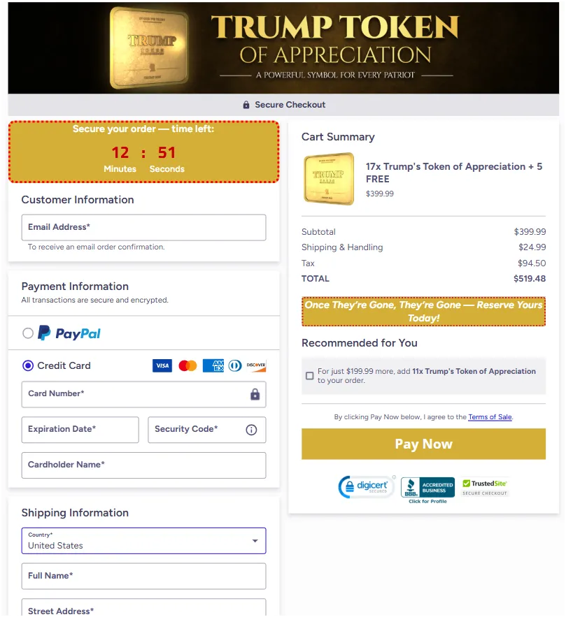 Trump Token-buy-online