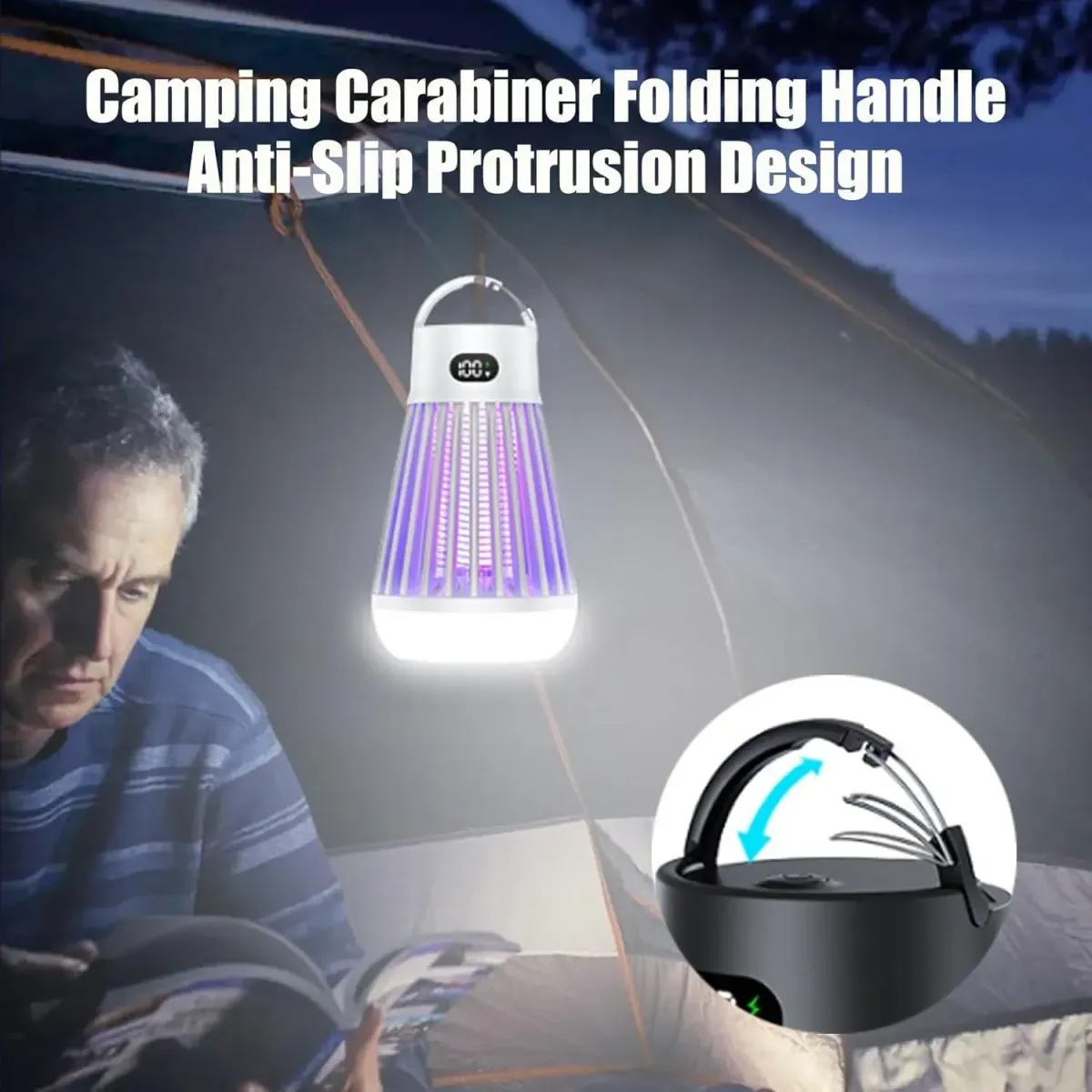 usb rechargeable mosquito killer lamp