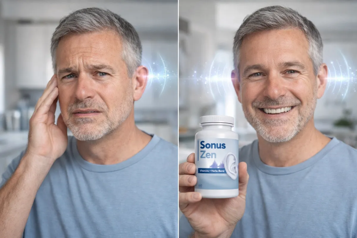 Sonus Zen bottle natural hearing support formula USA