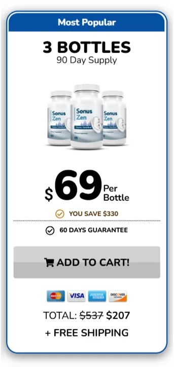 Sonus Zen 90 day supply