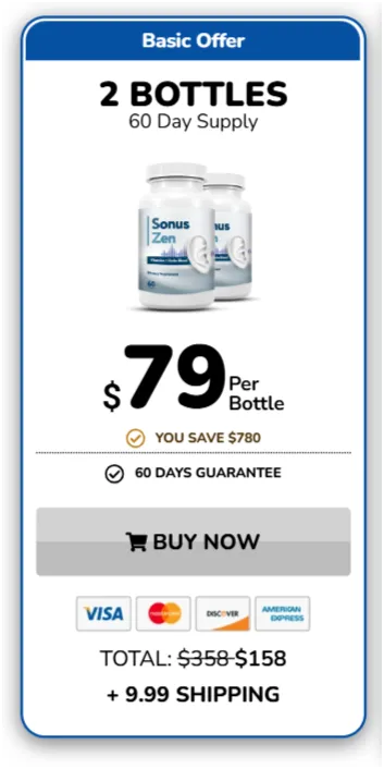 Sonus Zen 60 day supply