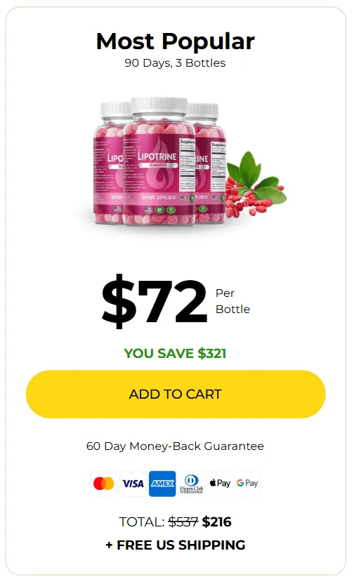 Lipotrine formula supporting appetite and metabolism balance