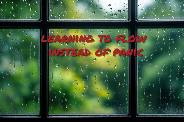 Learning to Flow Instead of Panic