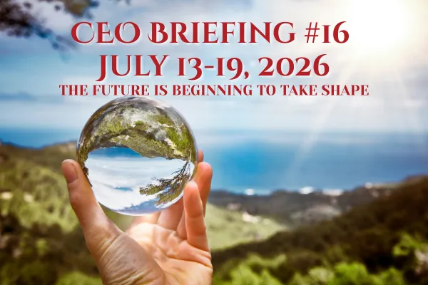 Spiritual CEO Briefing: The Future Is Beginning To Take Shape