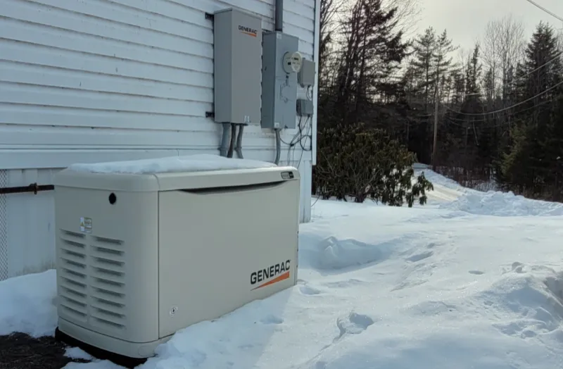 generator installation maine