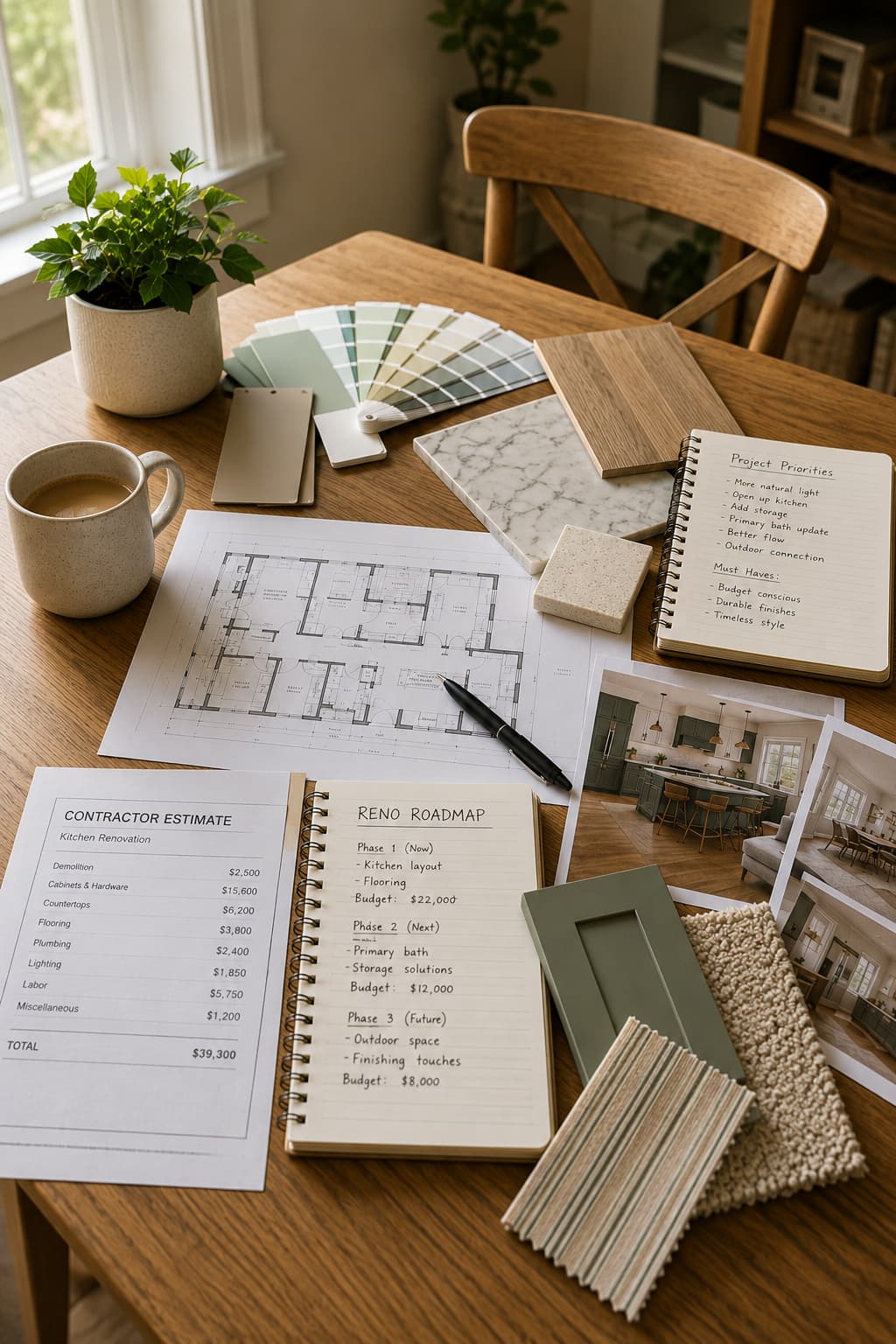 Balanced strategic interior roadmap design