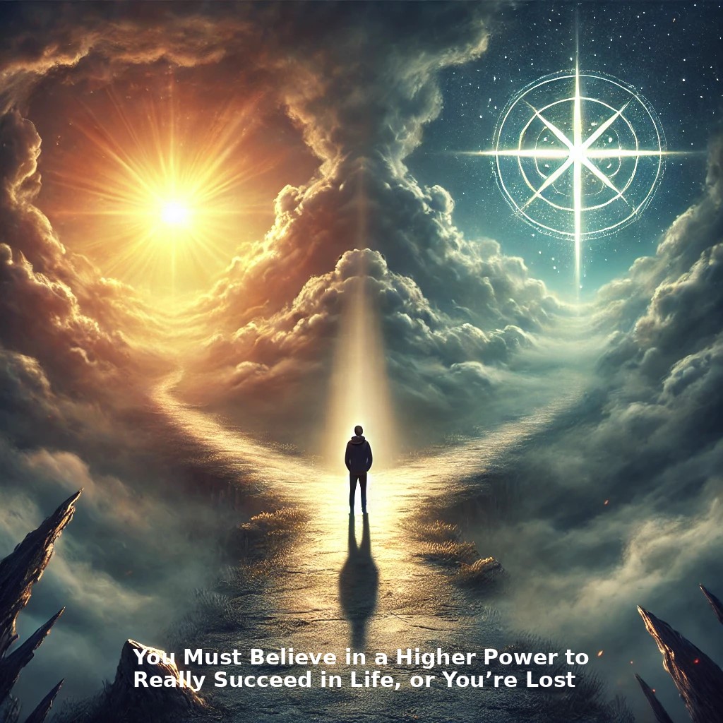 You Must Believe in a Higher Power to Really Succeed in Life