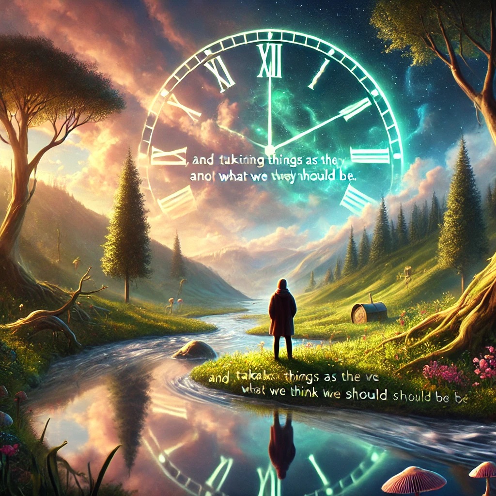 Timing, and Taking Things As They Are...