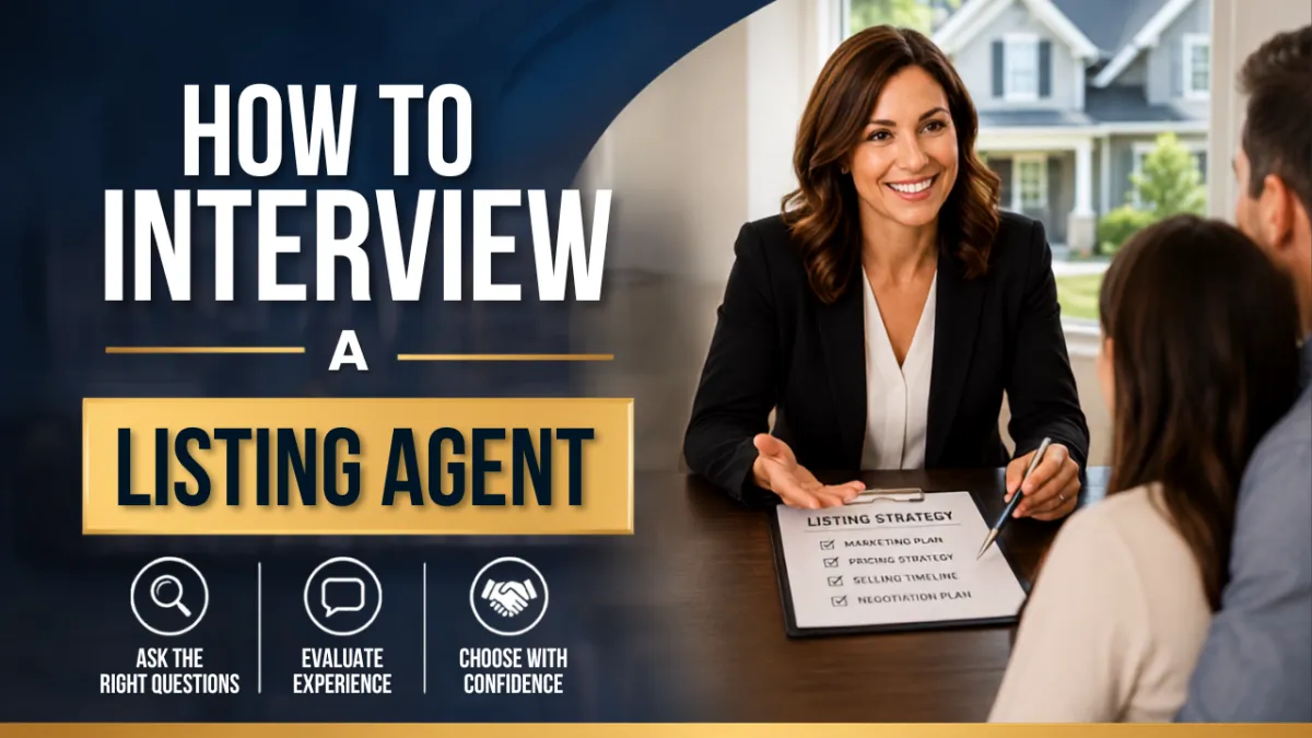 How to Interview a Listing Agent