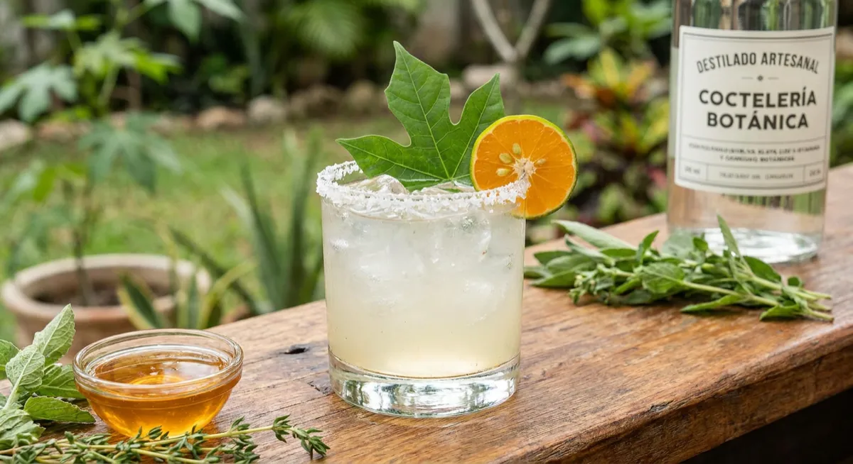 Coctelería botánica — Molca & Verde (Casa de los Pájaros, Valladolid)