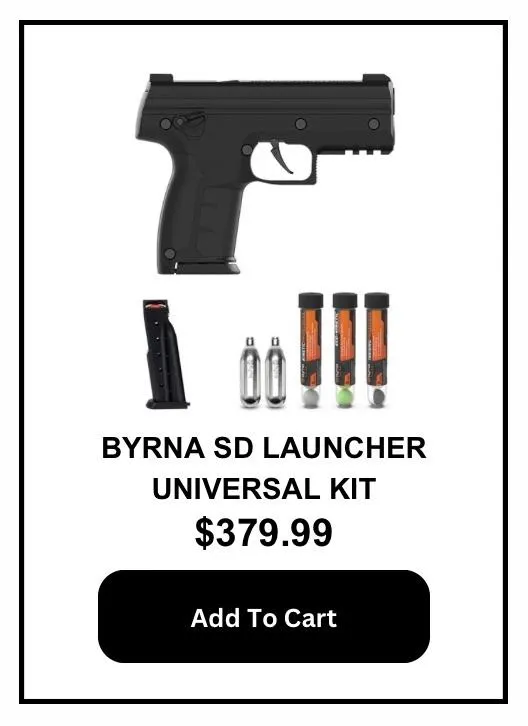 Byrna SD Launcher Black Kit