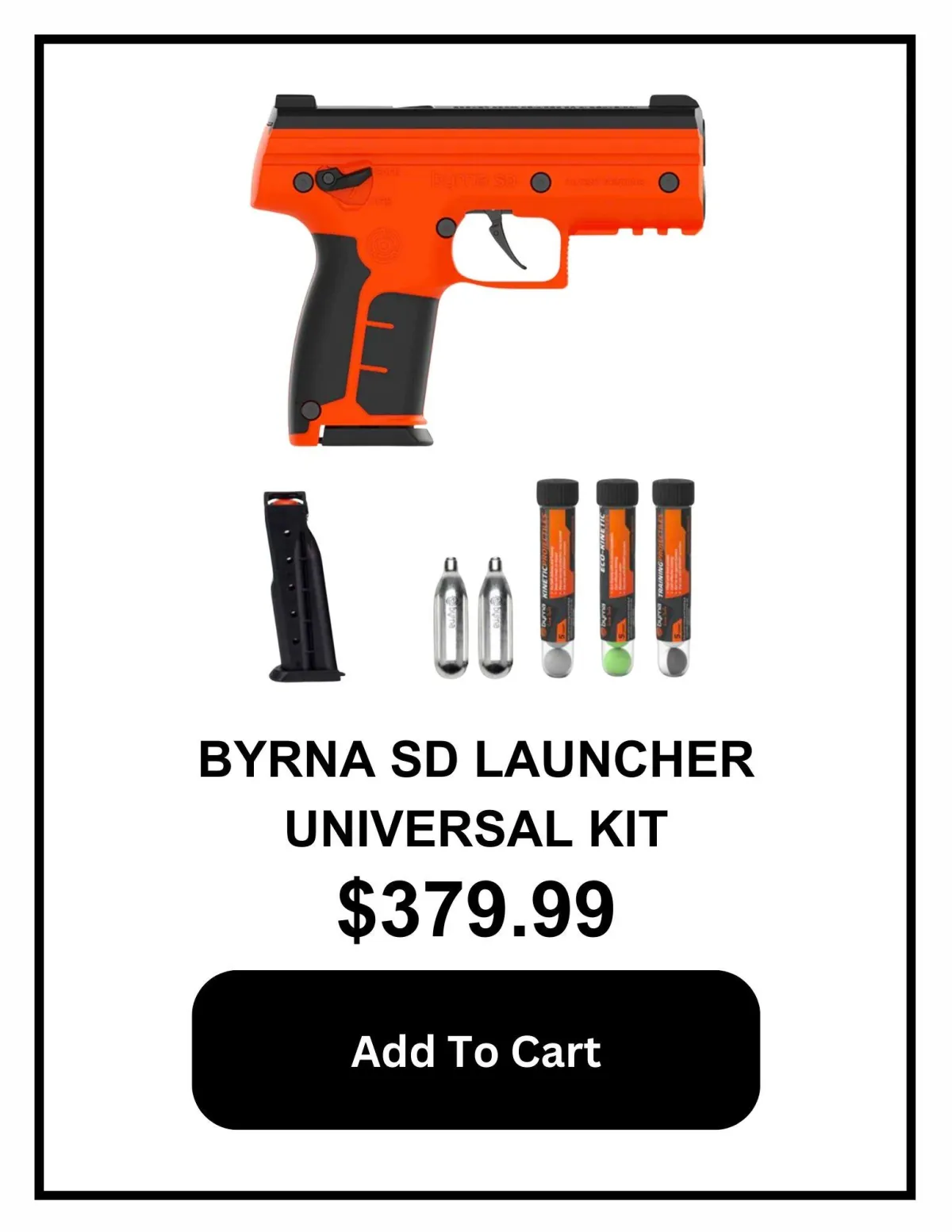 Byrna SD Launcher Orange Kit