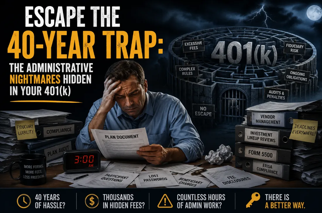 Escape the 40-Year Trap: The Administrative Nightmares Hidden