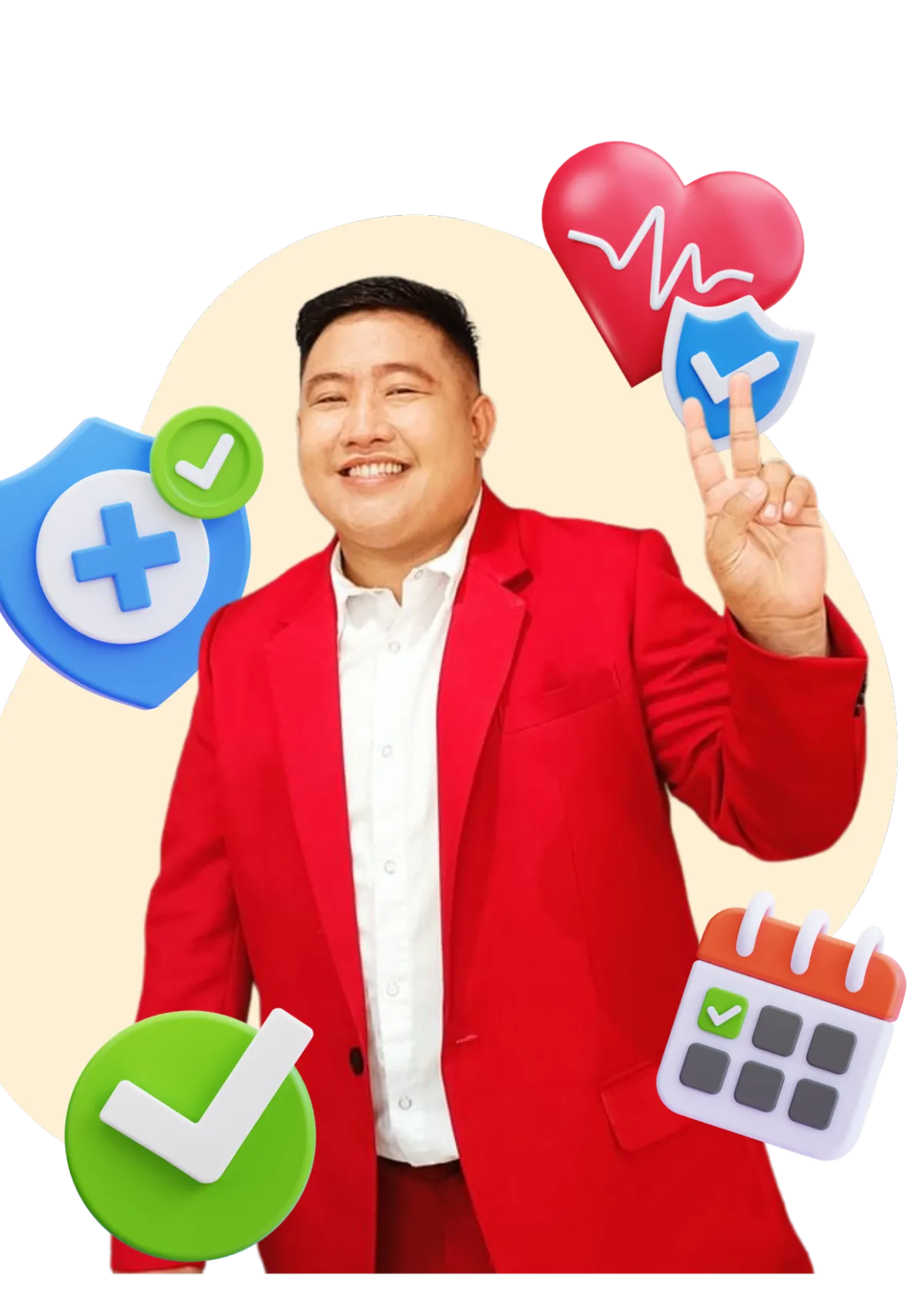 Filipino family discussing financial protection plan together