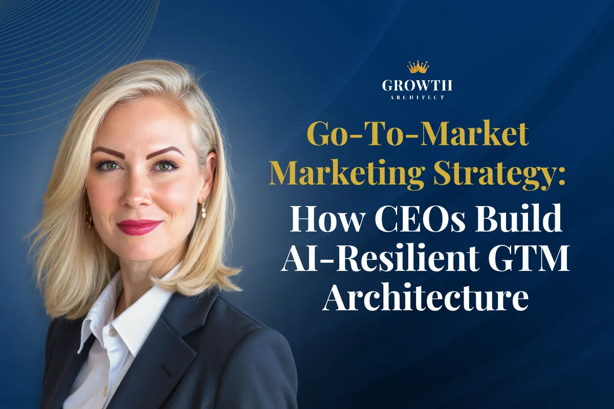 Go-To-Market Marketing Strategy: How CEOs Build AI-Resilient GTM Architecture