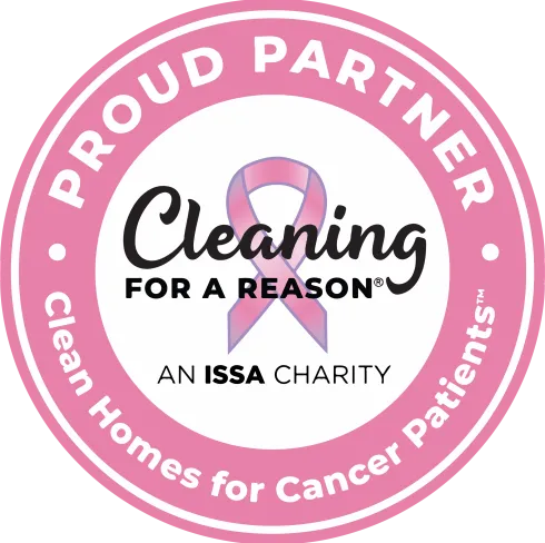 Cleaning with passion logo