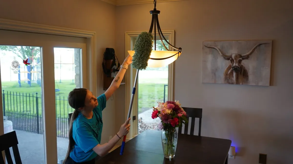 lamp cleaning