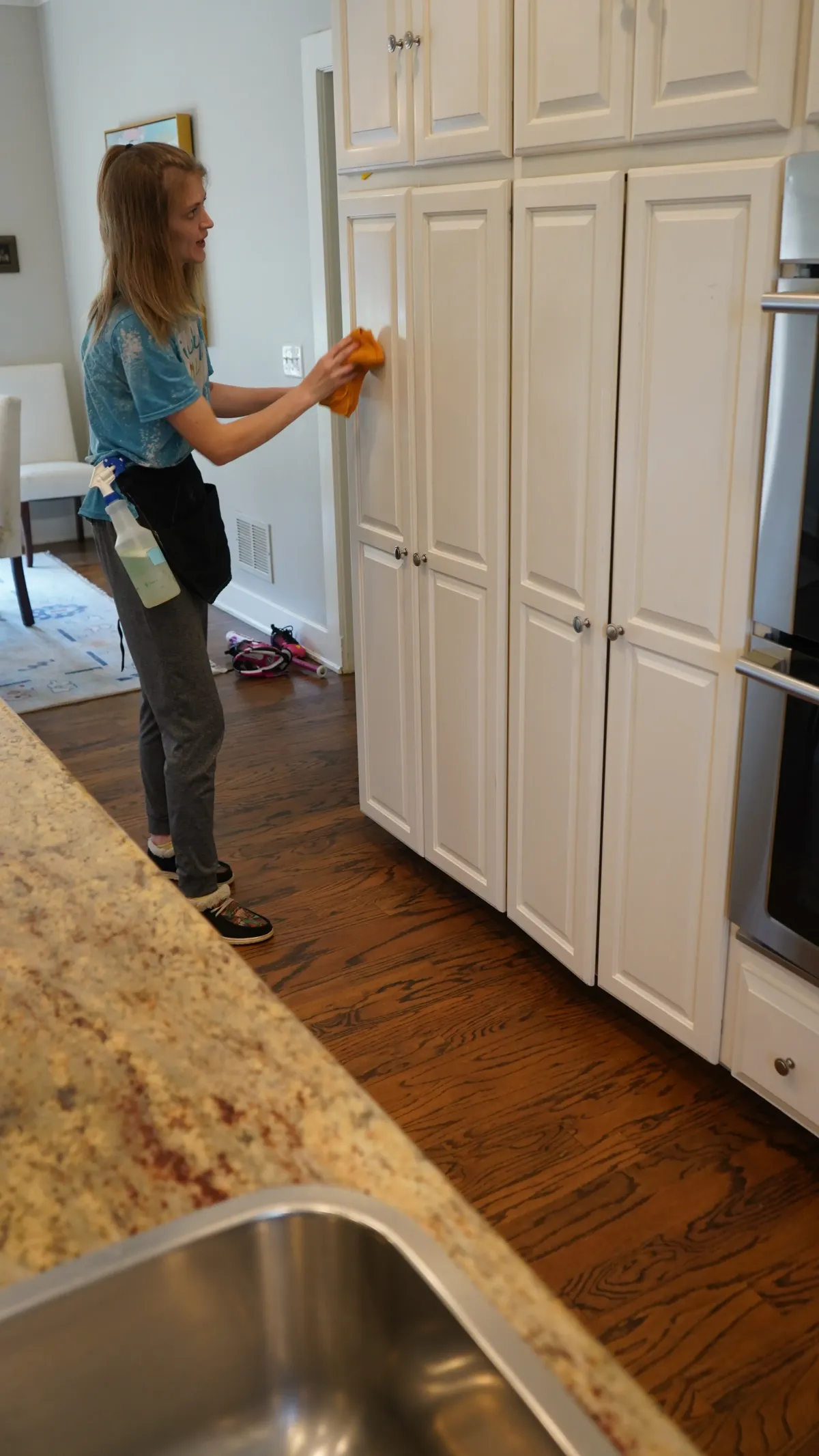 cabinet door cleaning