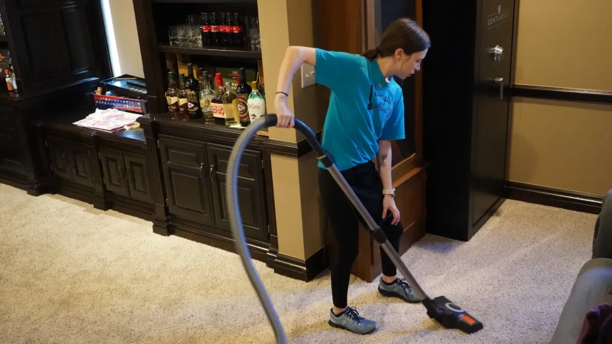 floor vacuuming