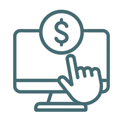 Online church giving platform icon