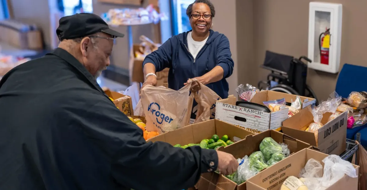Your generosity keeps the shelves stocked and hope alive at The Fountain Food Pantry in Lawrenceville.