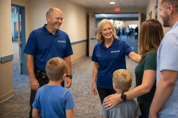 Audio engineer mastering sermon recording at The Fountain Church
