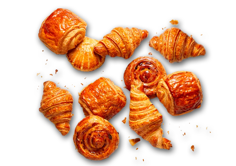 close up photography of baked treats on tray