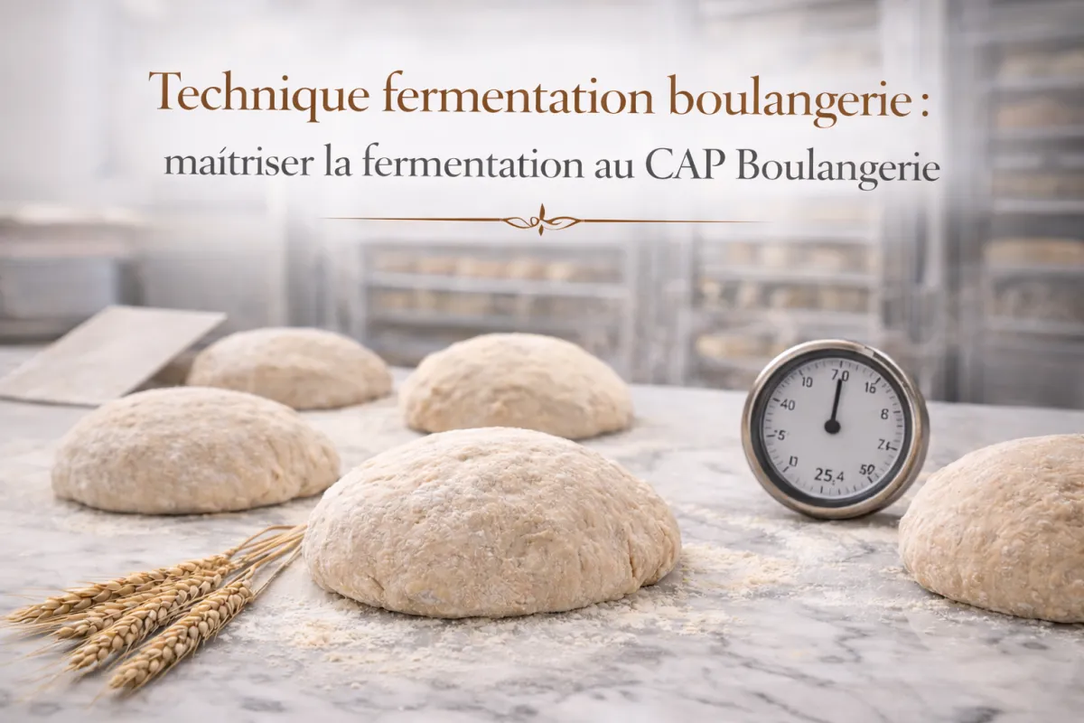 Technique fermentation en boulangerie