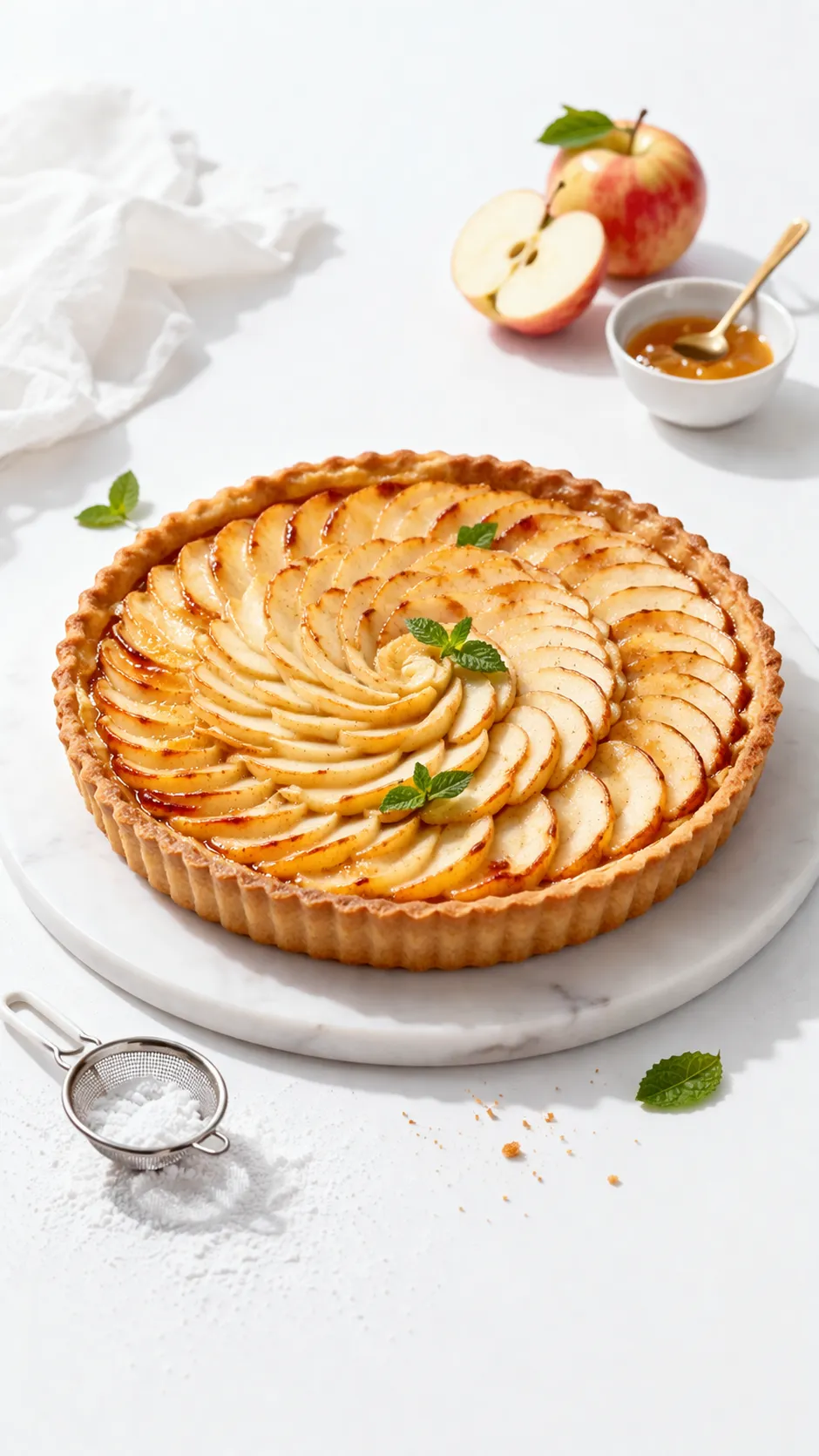 tarte aux pommes