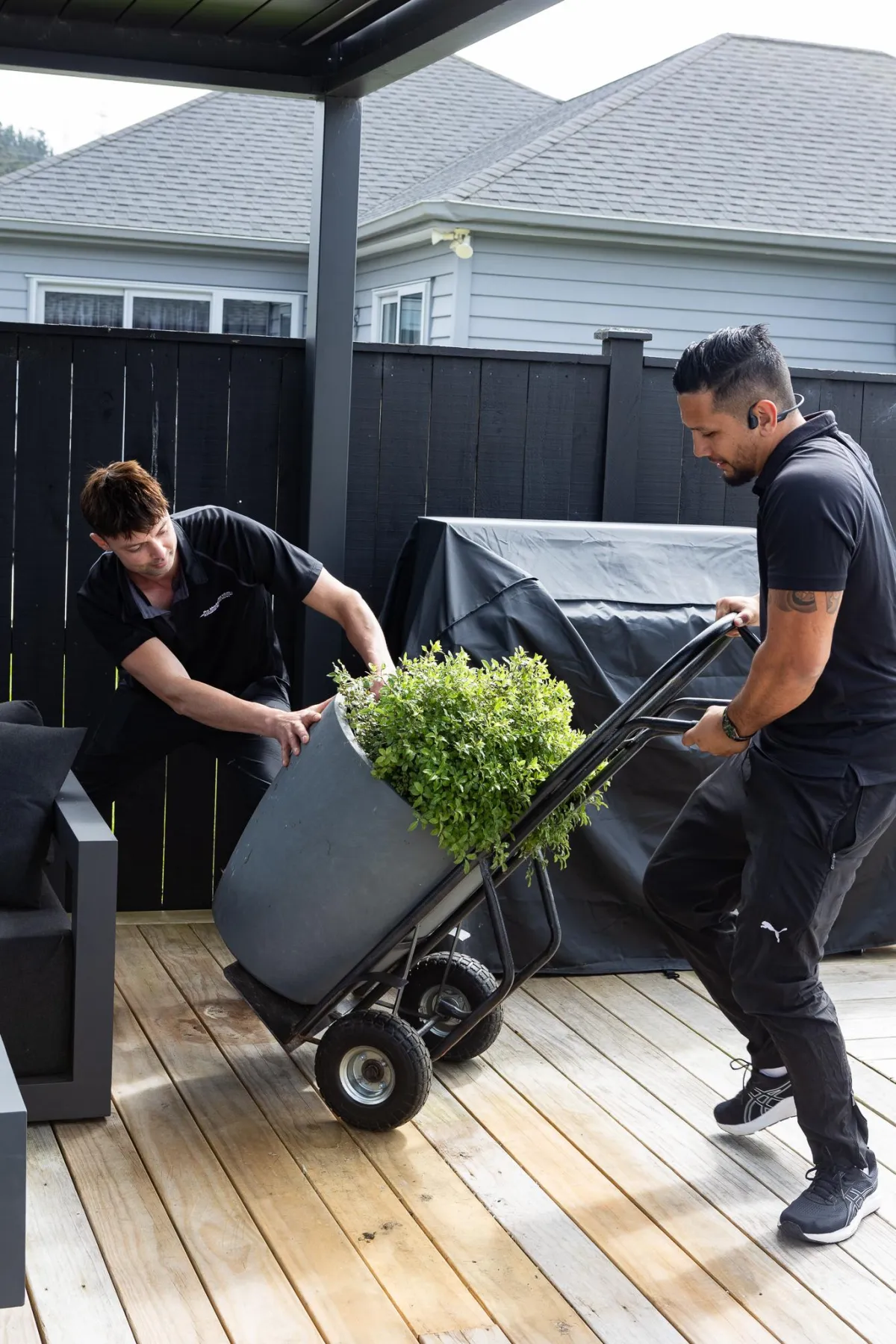 packed moving truck out west auckland