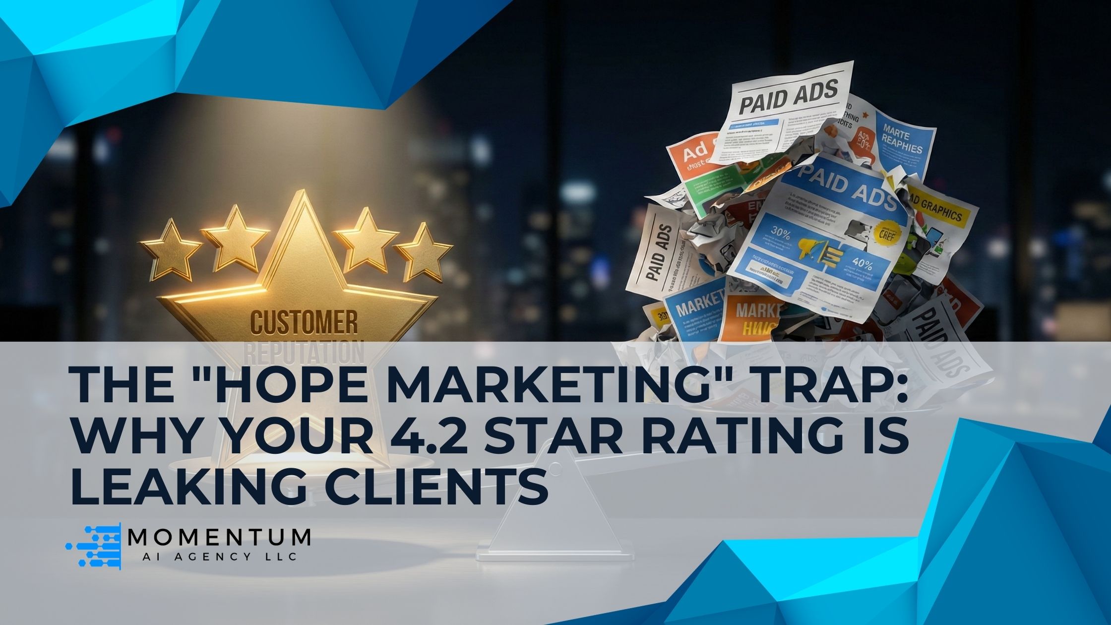 The "Hope Marketing" Trap: Why Your 4.2 Star Rating is Leaking Clients