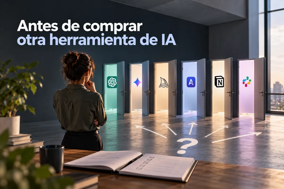 Antes de comprar otra herramienta de IA, responde estas 10 preguntas