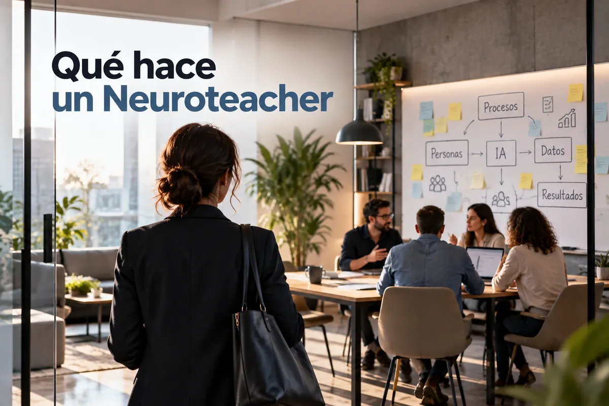 Qué hace un Neuroteacher cuando entra en una empresa por primera vez