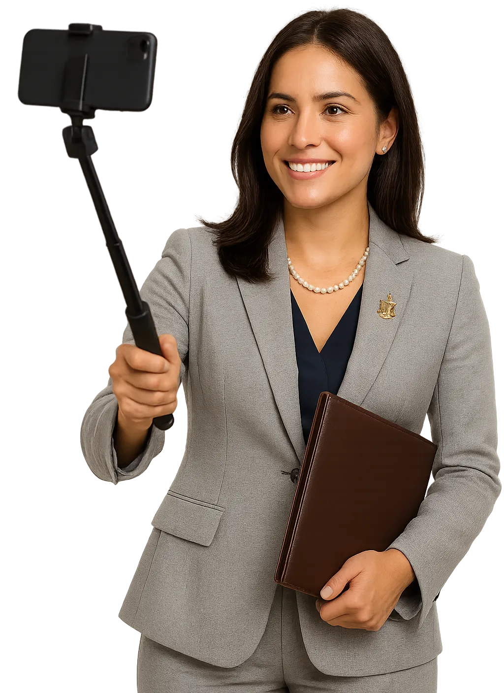 Attorney taking Selfie